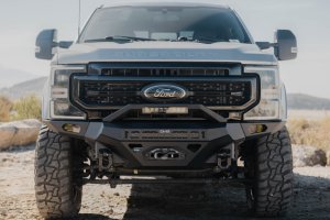 Ford Super Duty F-250 Front Bumper - DV8 Offroad - Spec Series - Black - `17-`22